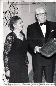 Ida and Louis w plaque 1952 watermark